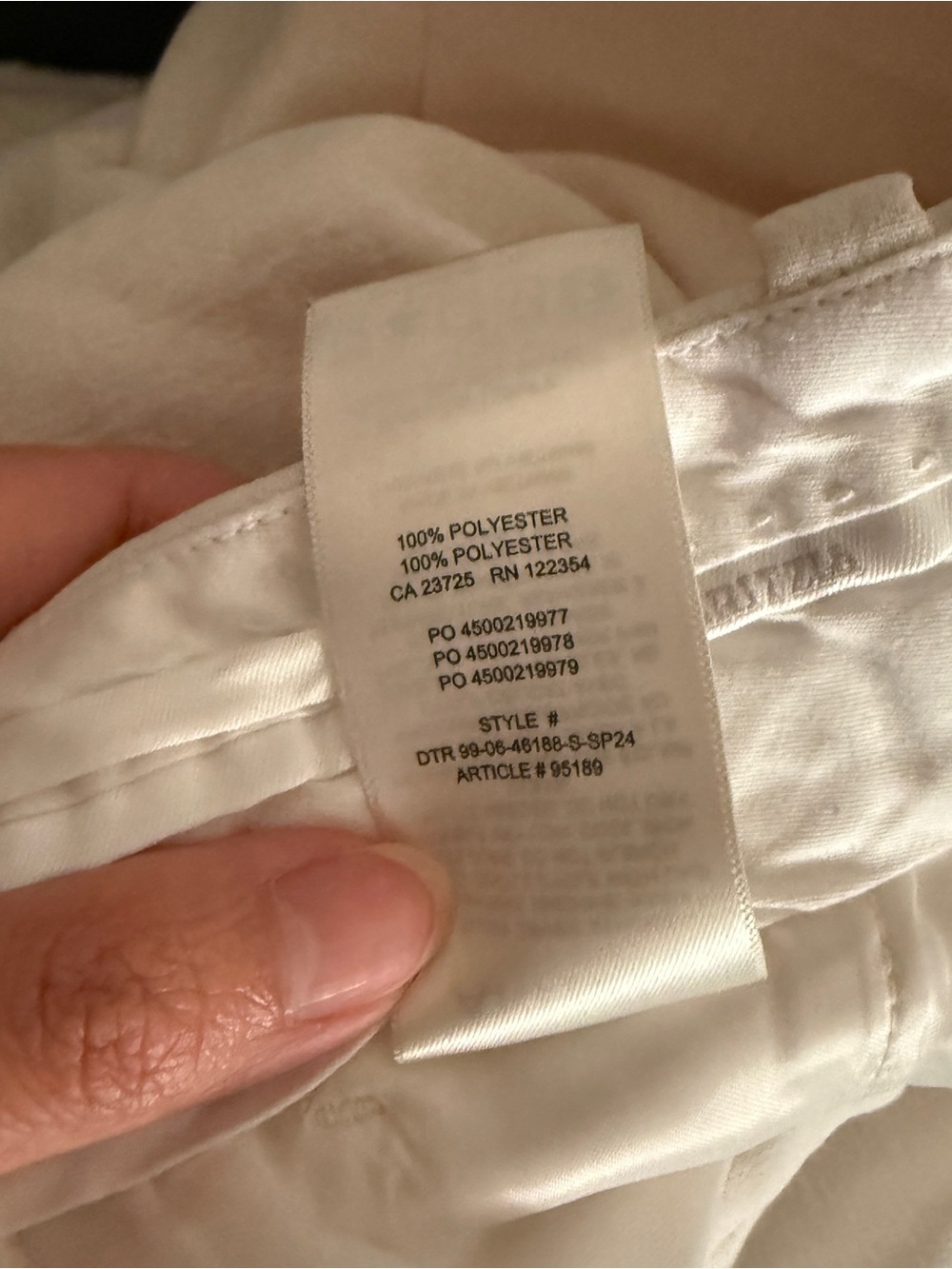 Aritzia The Effortless Pant Crepette - Light Birch - Size 6 Short - Picture 5 of 5